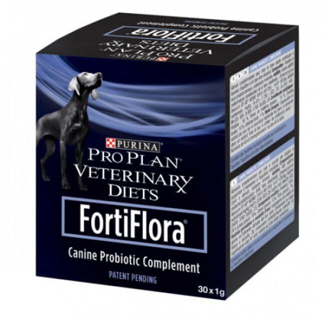 Complément alimentaire Fortiflora Probiotic Souche SF68 pour la flore intestinale du chien