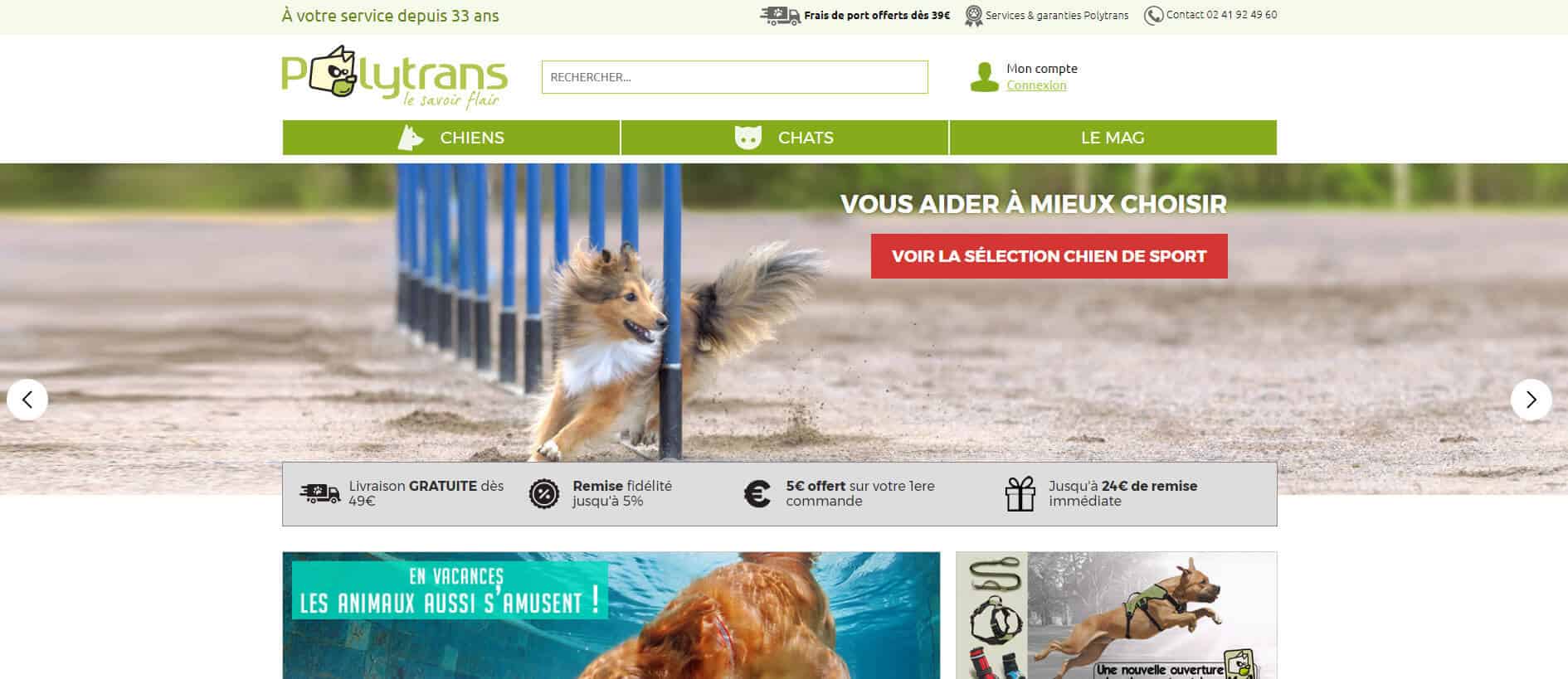 Refonte en 2011 du site internet
