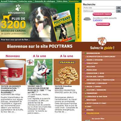 Création du site internet en 2005