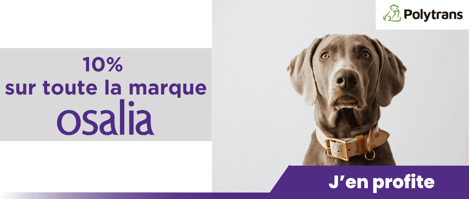 Bon plan animaux : -10 % sur les gammes OSALIA