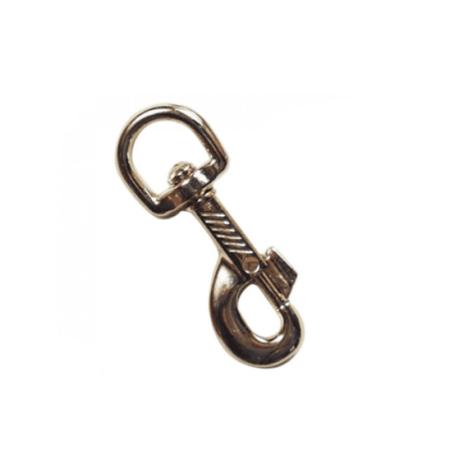 Mousqueton & anneau pour fabrication de porte-clés (à l'unité