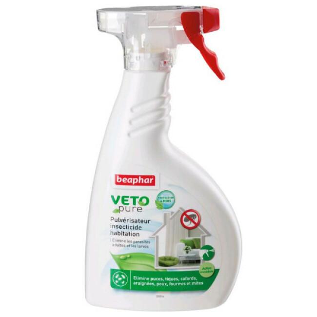 FLEE anti-puces maison insecticide diméticone sans danger de l´oeuf à  l´adulte - Bimeda