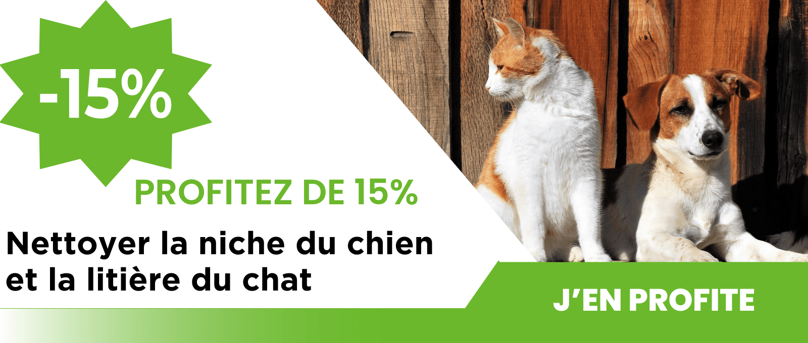 Nettoyer la niche du chien et la litière du chat – 2025