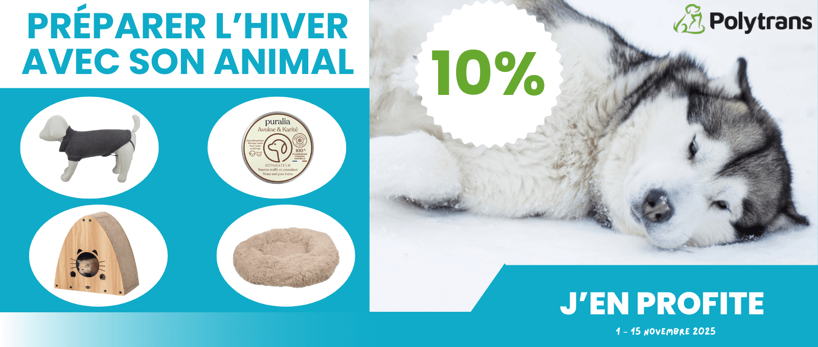 Préparer l’hiver 2025 avec son animal