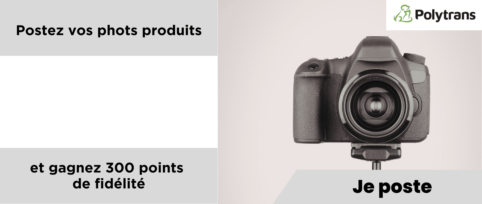 Poster vos photos produits