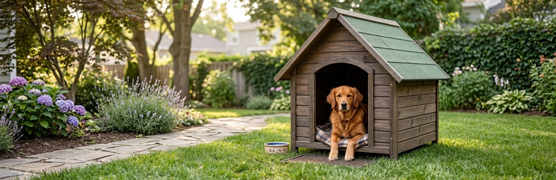 Comment choisir la taille d'une niche pour chien ?