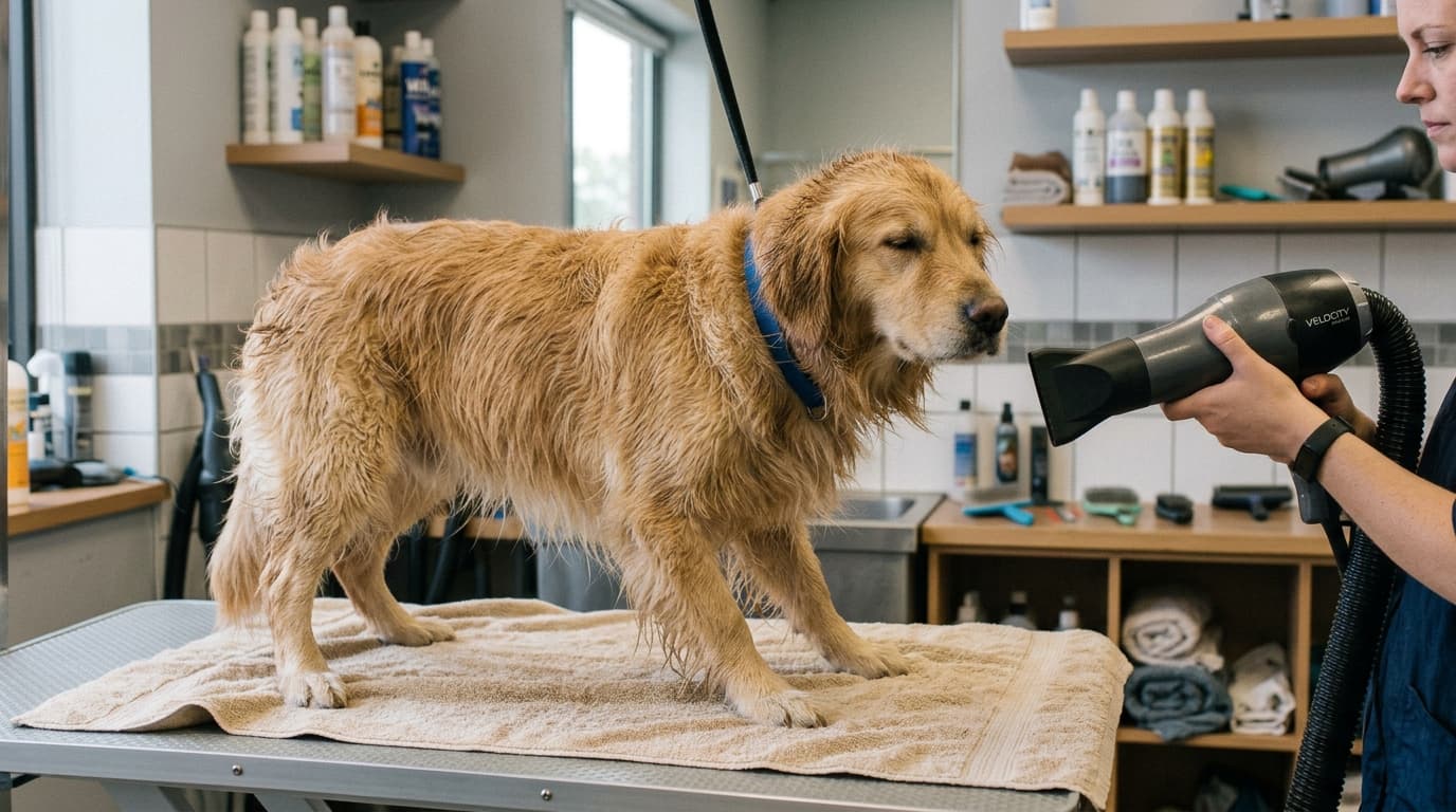 Comment choisir un séchoir pour chien de gros gabarit ?