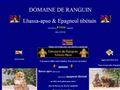 Elevage DOMAINE DE RANGUIN Lhassa apso & Epagneul tibétain