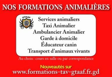Formations animalières GTAAF