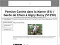GARDE DE CHIEN A GIGNY BUSSY Pension Canine*