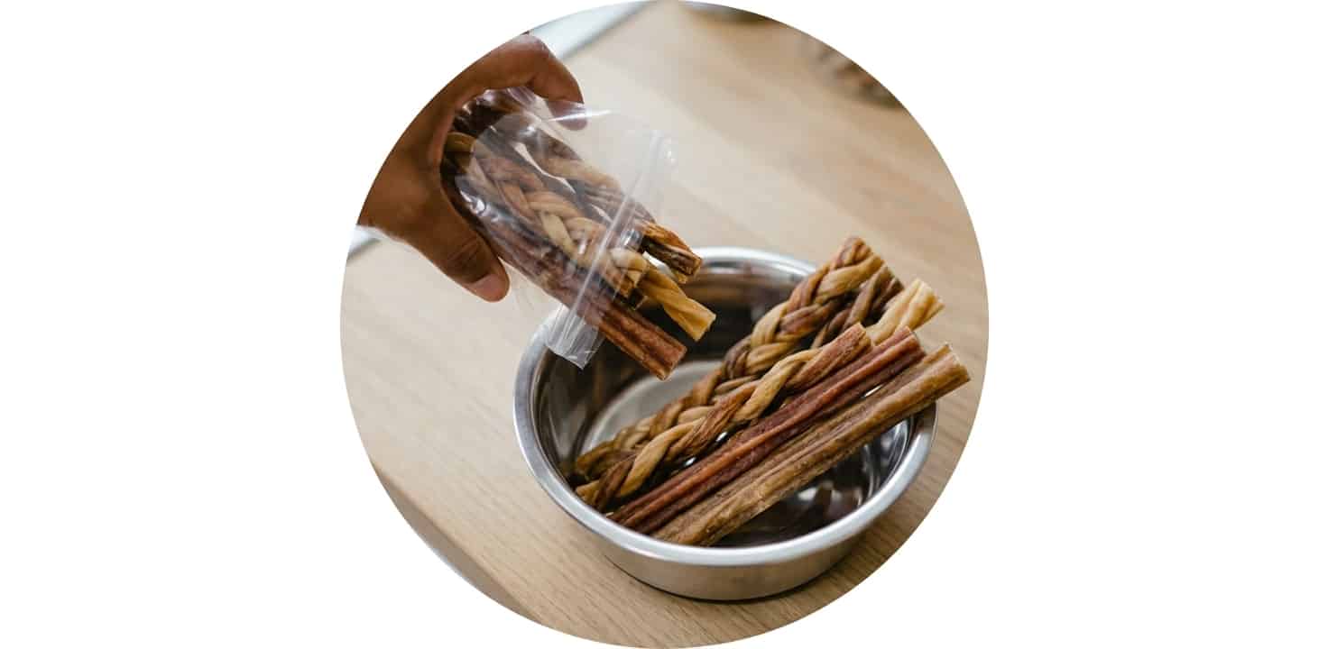 Friandises collagène pour chien