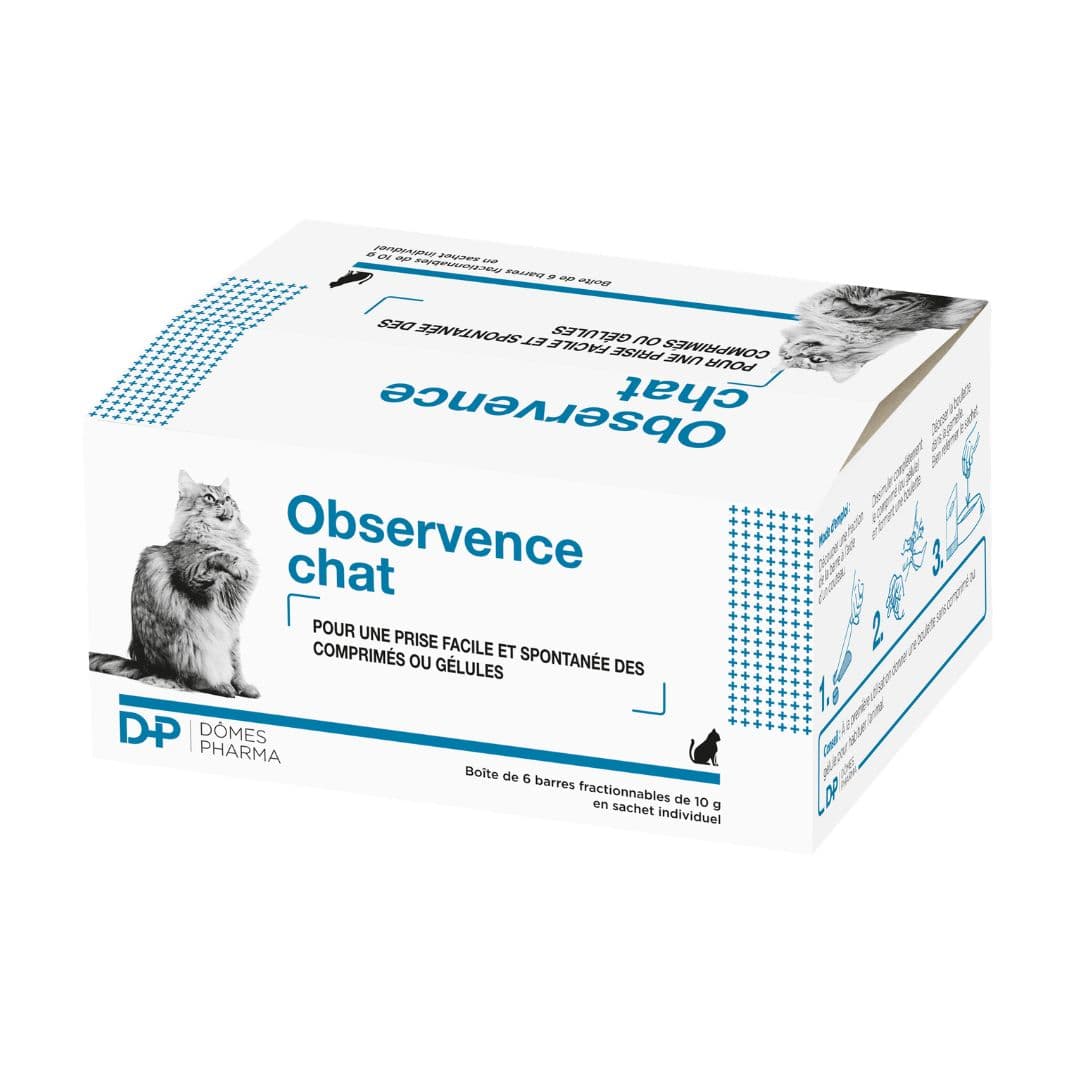 Barres pour prise de médicaments Observence pour chat