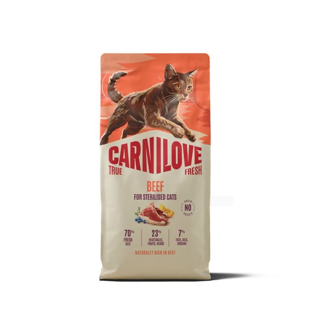 Carnilove True Fresh Sterilised Cats Beef