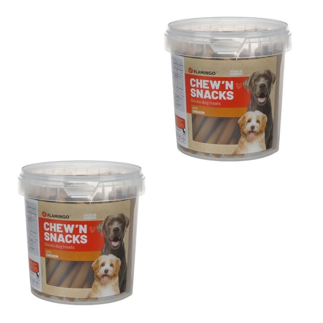 Chew N Snack Sticks au poulet friandises chien