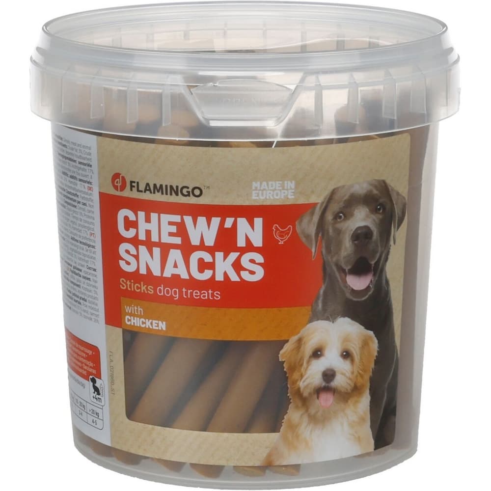 Chew N Snack Sticks au poulet friandises chien