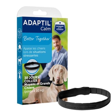 Collier anti-stress pour chien Adaptil 70 cm