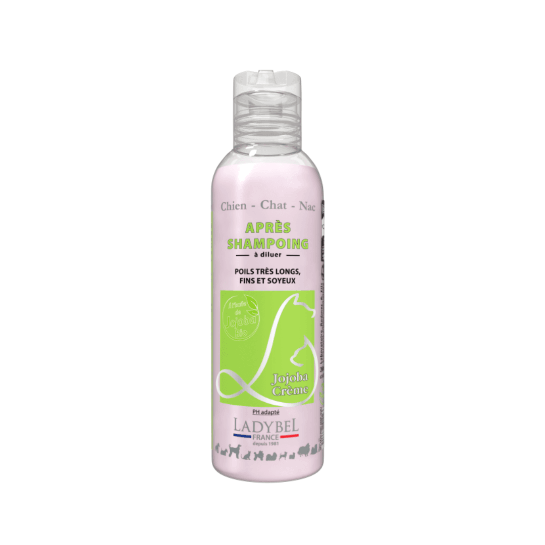 Crème de rinçage Jojoba crème pour chien et chat