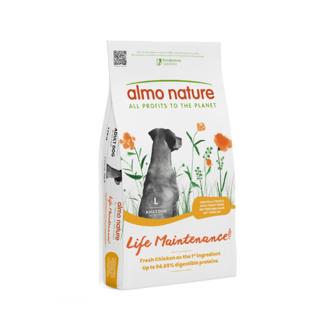 Croquettes chien adulte grande taille Holistic Almo Nature Sac 12 kg