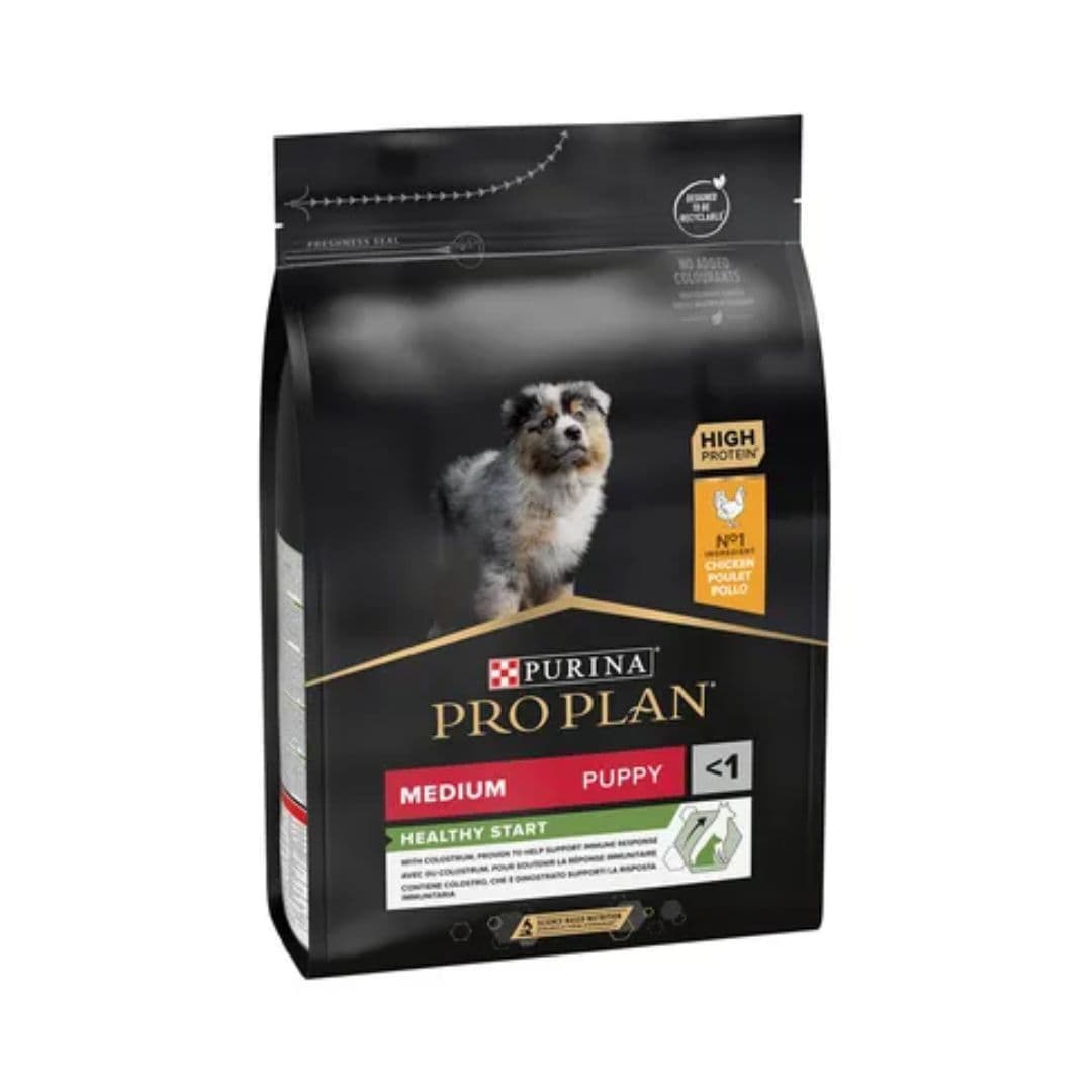 Croquettes pour chiot race moyenne Pro Plan Medium Puppy Healthy Start