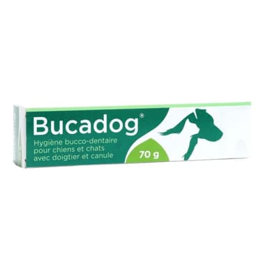 Dentifrice Bucadog pour chien et chat