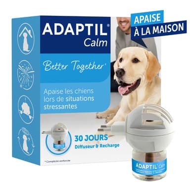 Diffuseur phéromone Adaptil apaisante pour chien