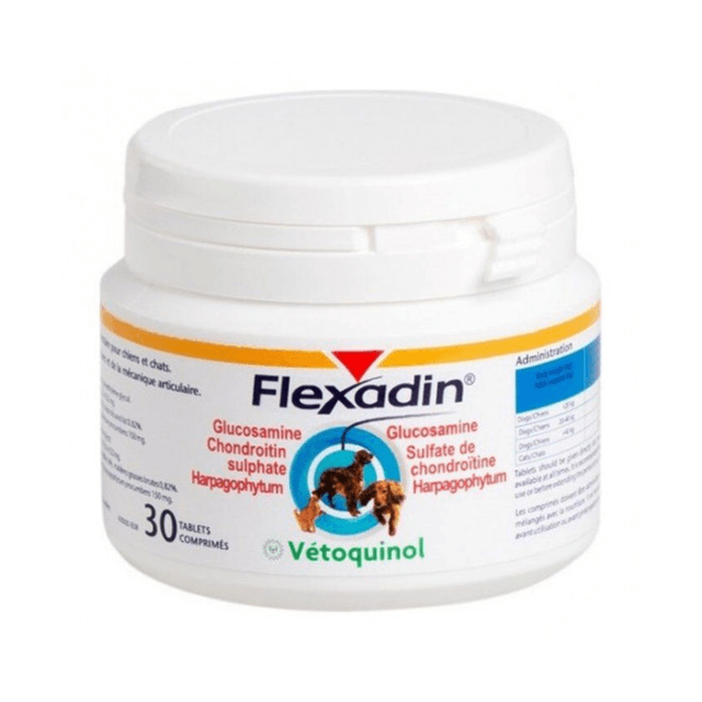 Flexadin pour chien et chat souffrant d'arthrite ou d'arthrose