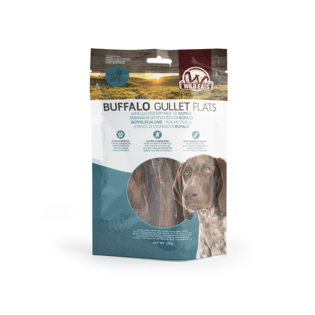 Friandise naturelle Wild Eats - Œsophage de buffle en lamelles