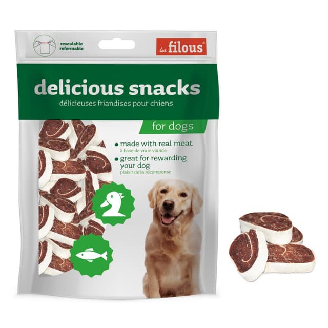 Friandises tranches séchées pour chien