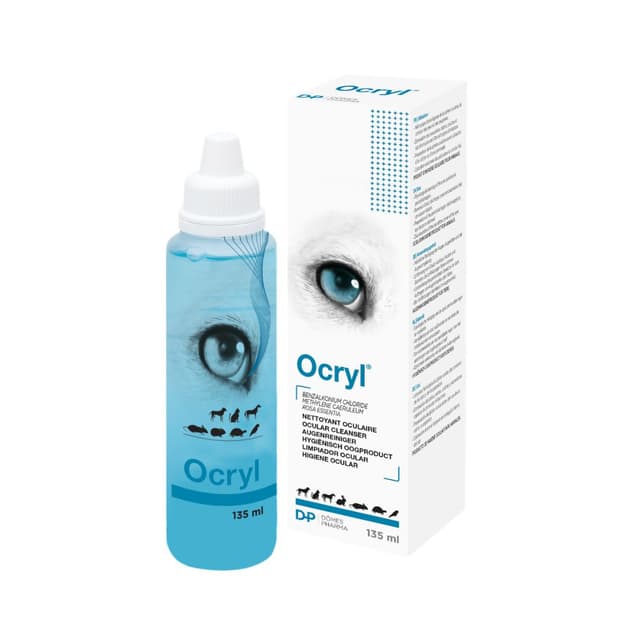 Ocryl nettoyant yeux chien