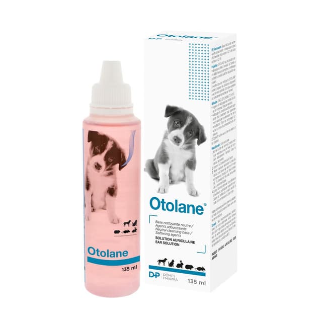 Solution auriculaire Otolane pour chien et chat