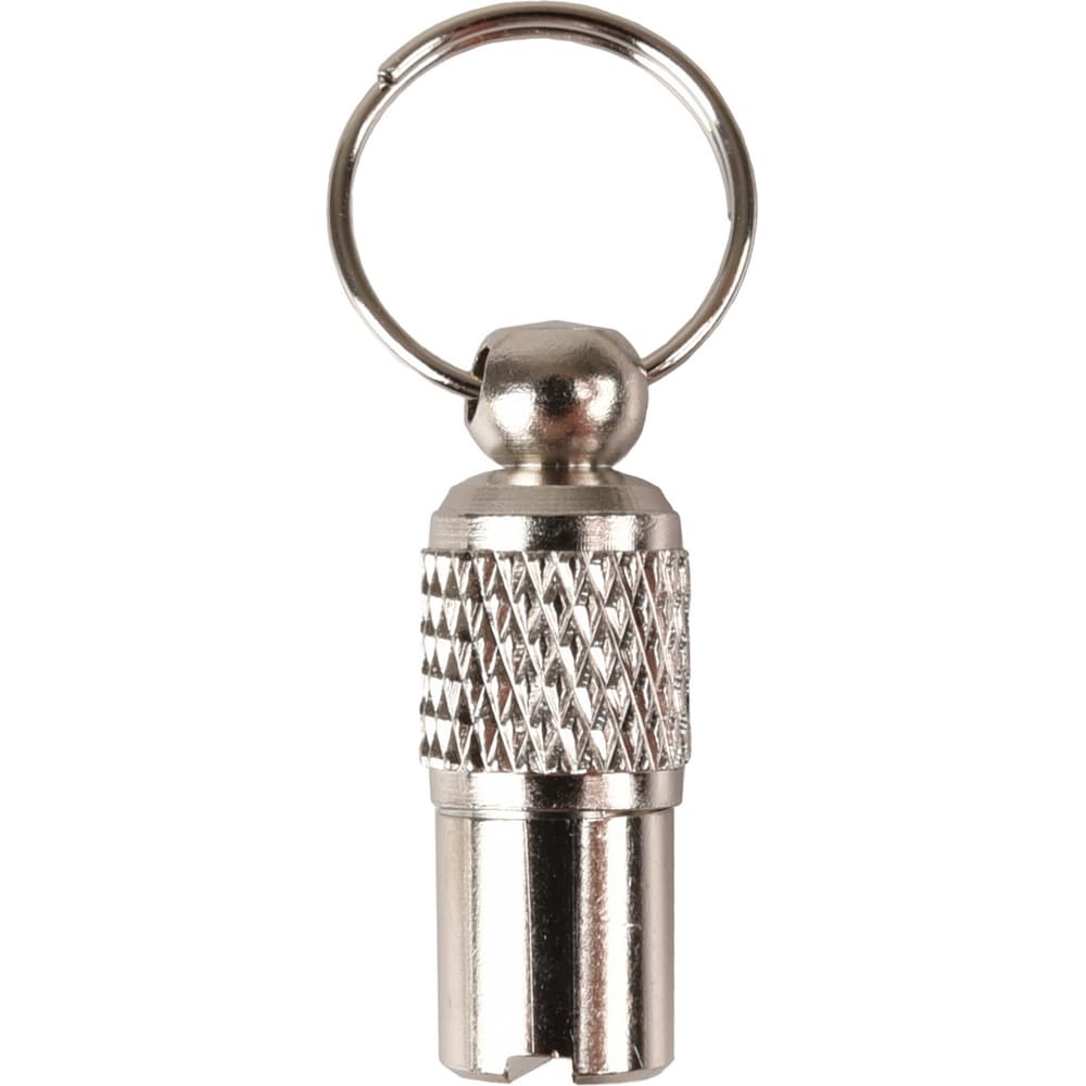 Tube métal porte adresse pour chat