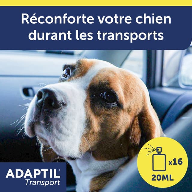Vaporisateur Spray Adaptil diffuseur de phéromone d'apaisement