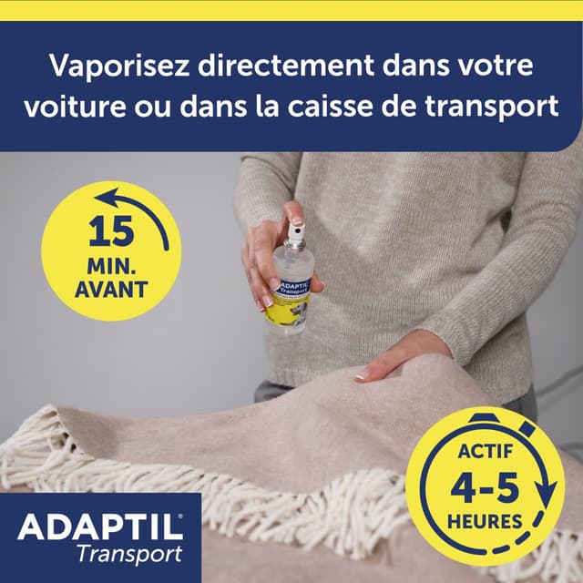 Vaporisateur Spray Adaptil diffuseur de phéromone d'apaisement