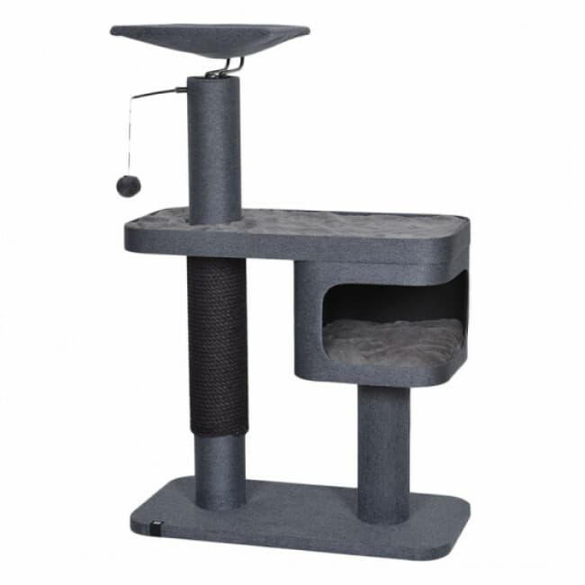 Arbre A Chat Avec Hamac Jouet Griffoir Et Abri Pour Chat Katla Arbre A Chat Avec Hamac Jouet Griffoir Et Abri Pour Chat Katla