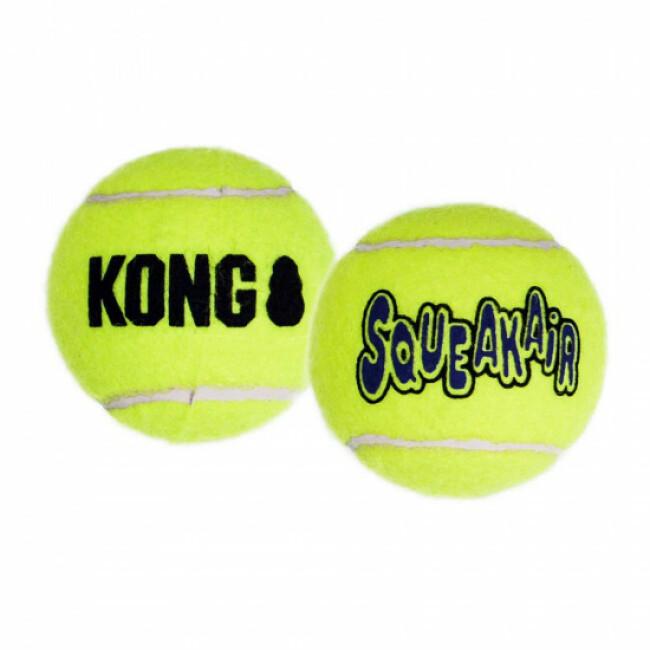 Balle de tennis sonore pour chien Squeakair KONG