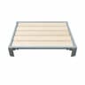 Banc de couchage en bois pour chien petit modèle : L 106 cm x l 83 cm x H 19 cm