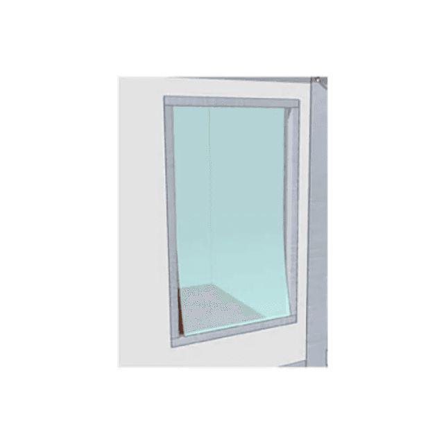 Battant souple niche chien