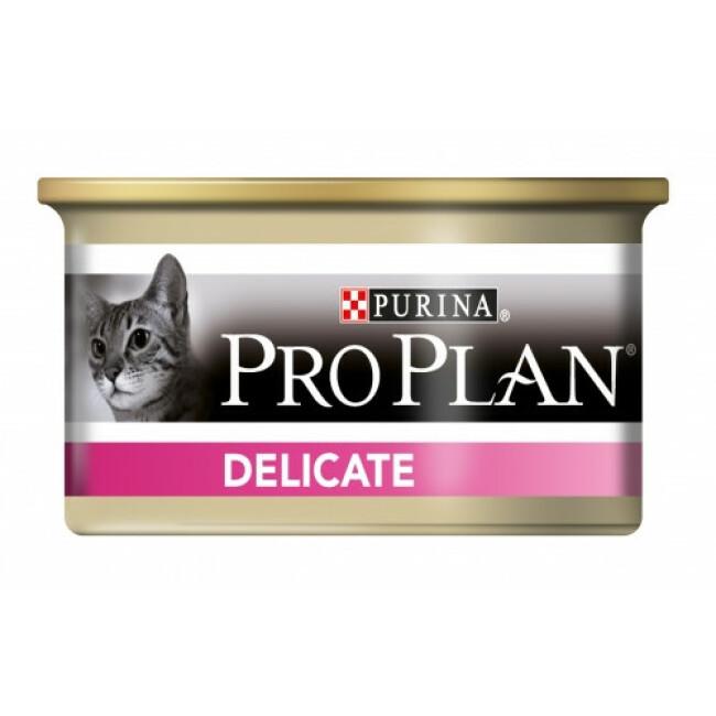 Boîtes pour chats Pro Plan Adulte Delicate 24 boîtes 85 g