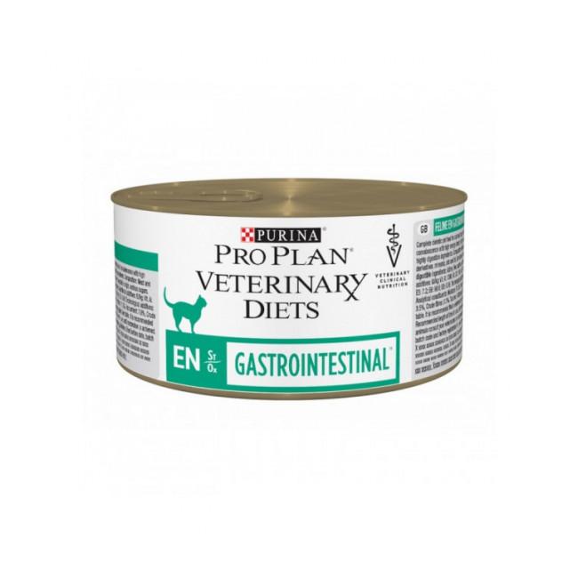 Boîtes Pro Plan Veterinary Diet DM St/Ox Gastrointestinal pour chats 24 boîtes 195 g