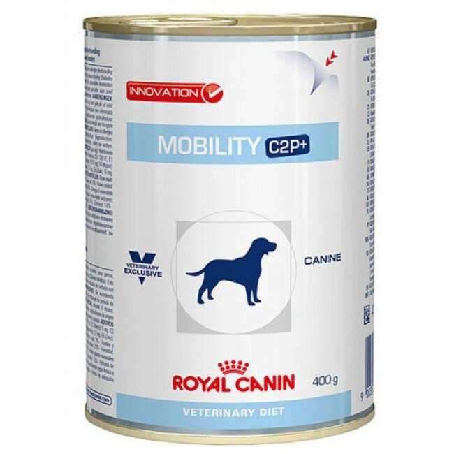 Boîtes Royal Canin Veterinary Diet Mobility C2P+ pour chiens 12 boîtes 400 g