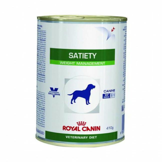 Boîtes Royal Canin Veterinary Diet Satiety Support pour chiens 12 boîtes 410 g