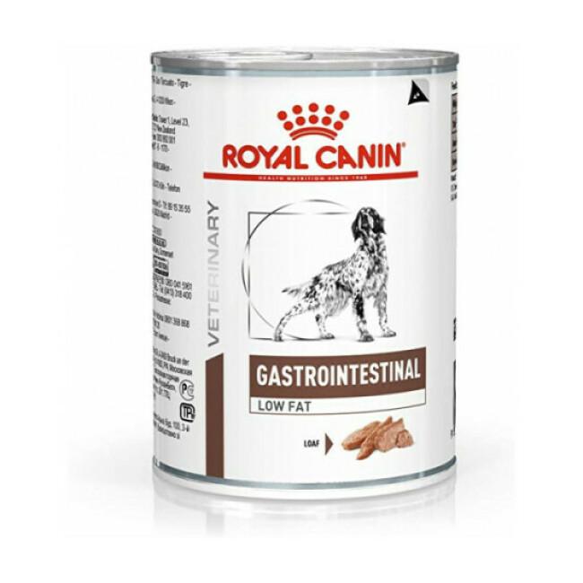 Boîtes Royal Canin Veterinary Diet Gastro Intestinal Low Fat pour chiens 12 Boîtes de 410 g