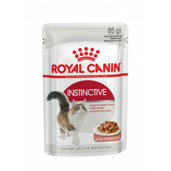 Bouchées pour chat Royal Canin Instinctive lot de 12 sachets 85 g