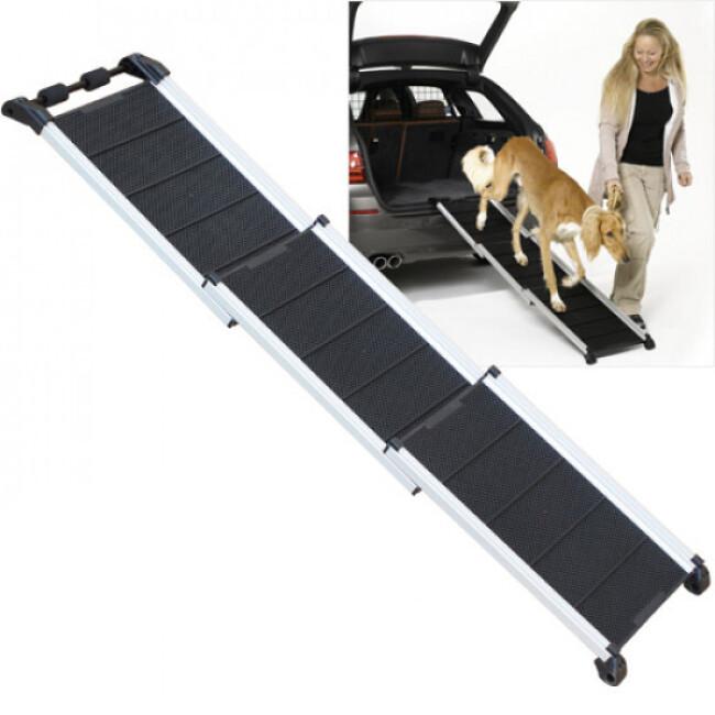Canis-Rampe™ DW3 en aluminium/plastique pour chien handicapé ou obèse
