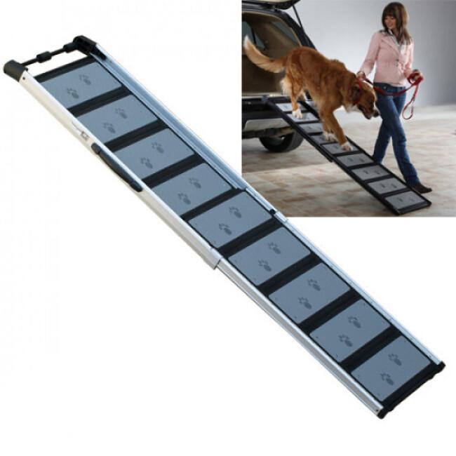 Canis-Rampe™ "UP" Aluminium / Plastique pour chien handicapé