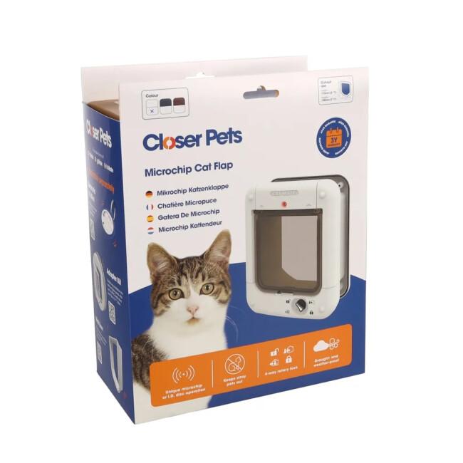 Chatière électronique à micro-puce Cat Mate pour chat