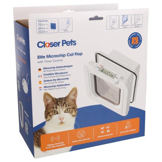 Chatière électronique microchip control CAT-MATE pour chat