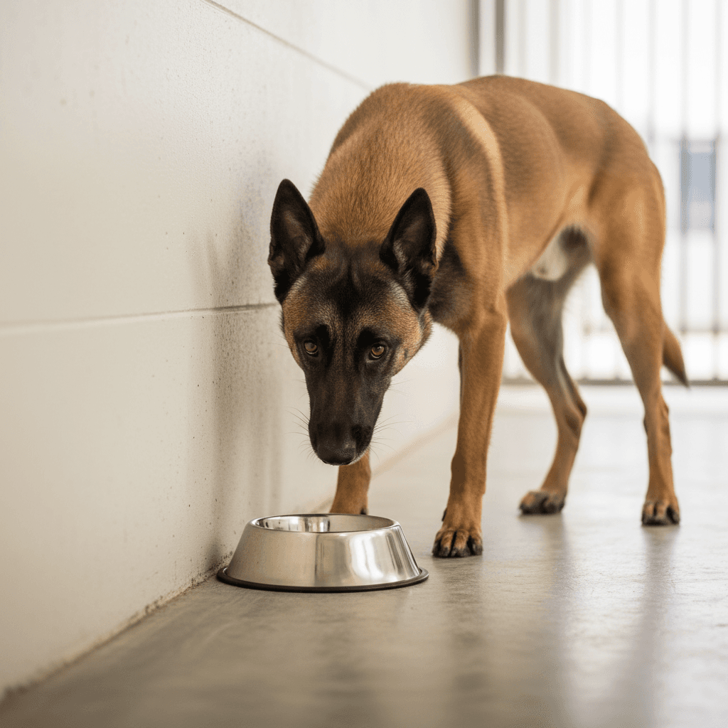Écuelle inox conique antidérapante chien et chat