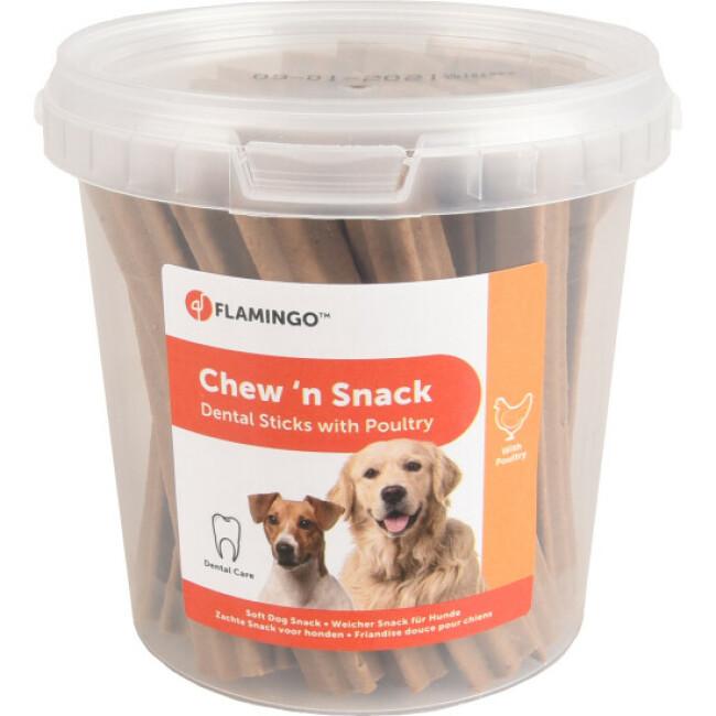 Chew N Snack Sticks Dental friandises chien seau de 700 g