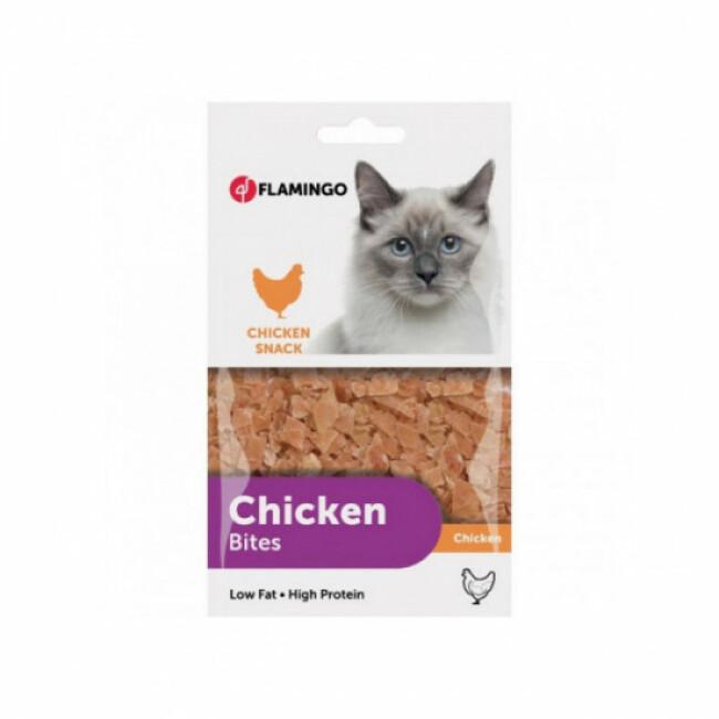 Chick'n Snack pour chats Flamingo